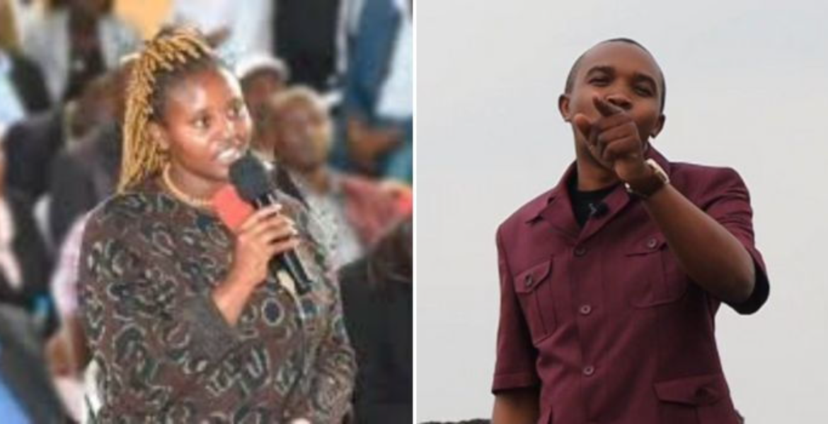 Mercy Tarus and Morara Kebaso Activist Morara Kebaso & Mercy Tarus Battle Over 'Kenya Ni Home' Slogan