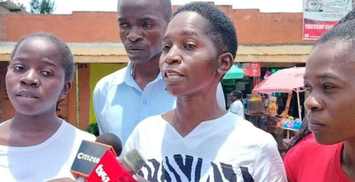 Jecinta Ndiege, the Mother of John Mark a Form Two Student Who Died in a Septic Tank at Friends School Kamusinga Mother Disputes Suicide Claim After Son's Fatal Fall in Kamusinga School Septic Tank