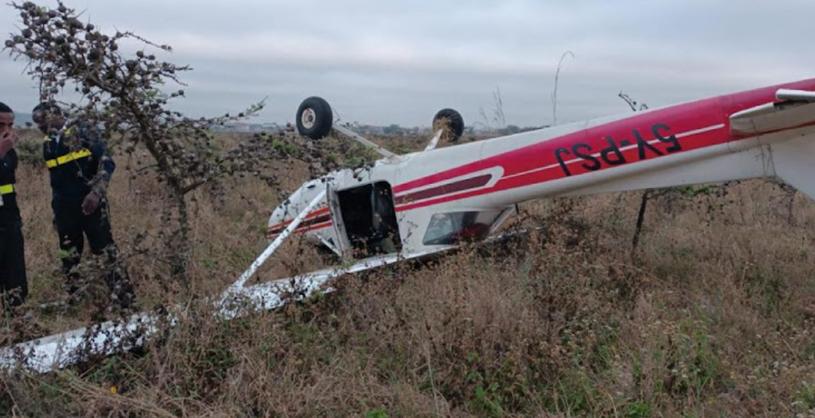 A Cessna 152 Student Pilot Injured as Training Aircraft Crashes in Nairobi National Park