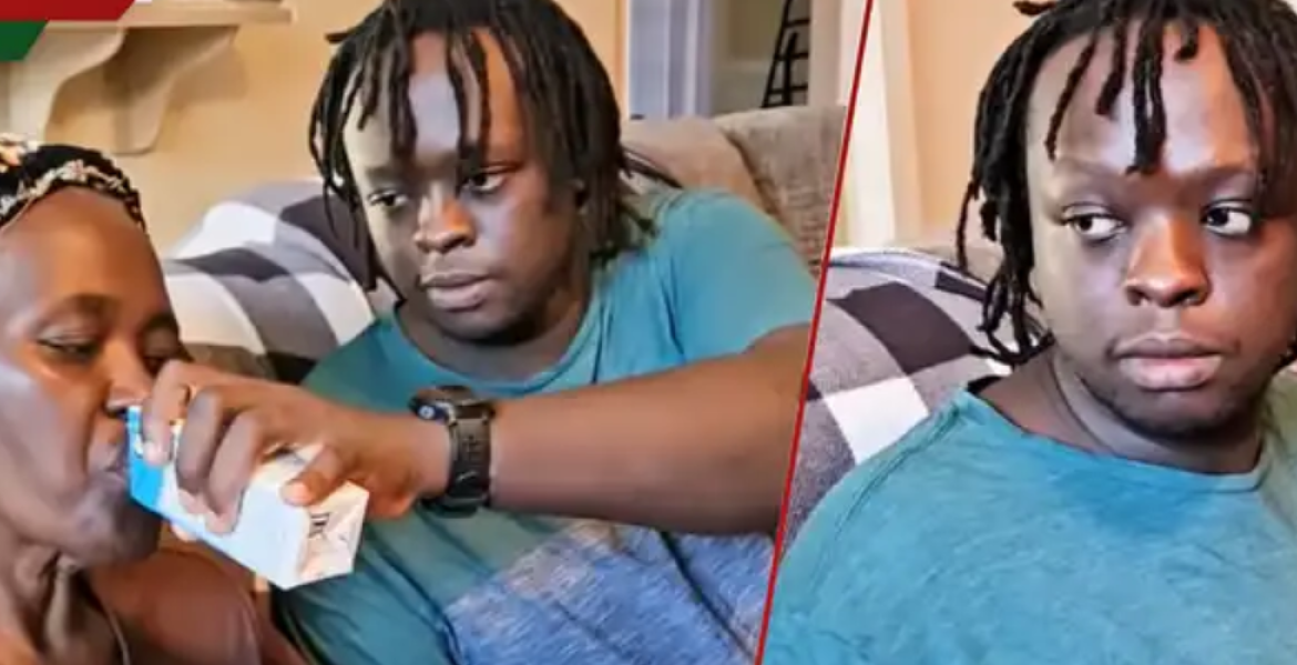 Ben Kiragu With His Ailing Mum Sh 1.7m Raised for Kenyan Family's Medical Crisis Abroad