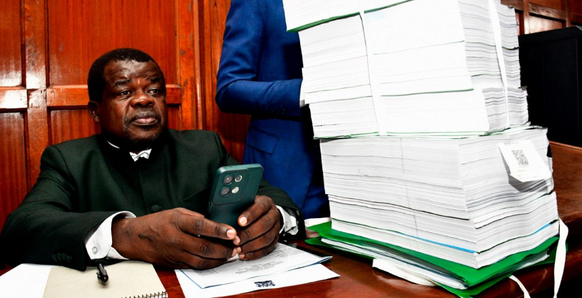 Busia Senator Okiya Omtatah Senator Omtatah Seeks Court Order to Block 'Unlawful' SHIF Implementation