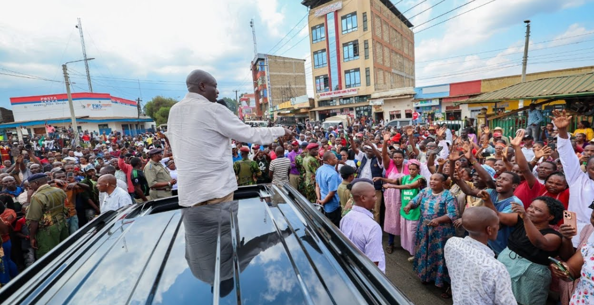 Deputy President Rigathi Gachagua Chaos Erupts in Nyeri, Kiambu as Gachagua Impeachment Forums Face Public Resistance