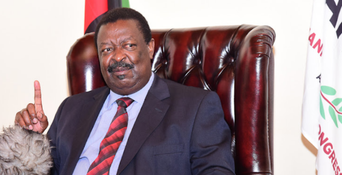 Prime Cabinet Secretary Musalia Mudavadi Make Mudavadi Deputy President, Luhya MPs Urge Ruto