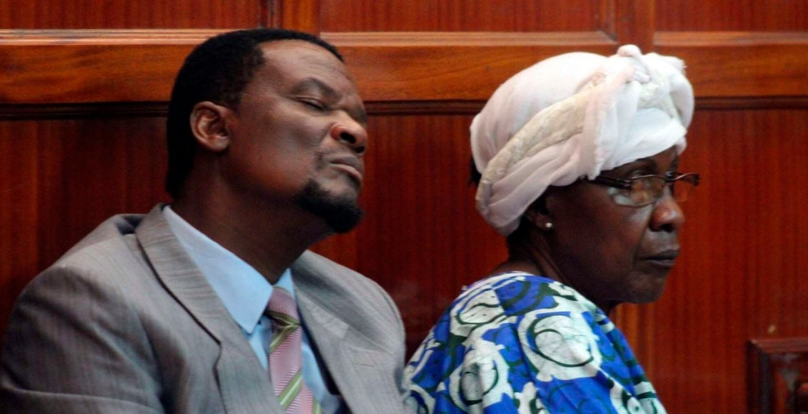 Sirisia MP John Waluke (right) and His Associate Grace Wakhungu Court of Appeal Quashes Sirisia MP Waluke's 67-Year Jail Term in NCPB Fraud Case