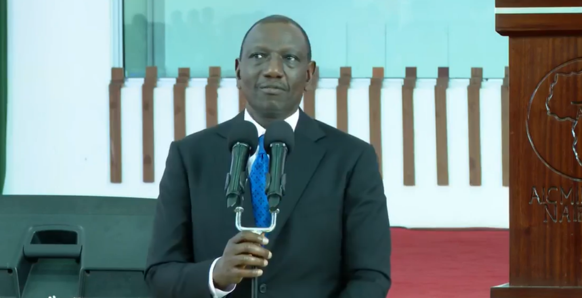 President William Ruto Speaking on Sunday October 13, 2024 President Ruto Seeks Prayers Amid DP Impeachment, Touts Social Reforms