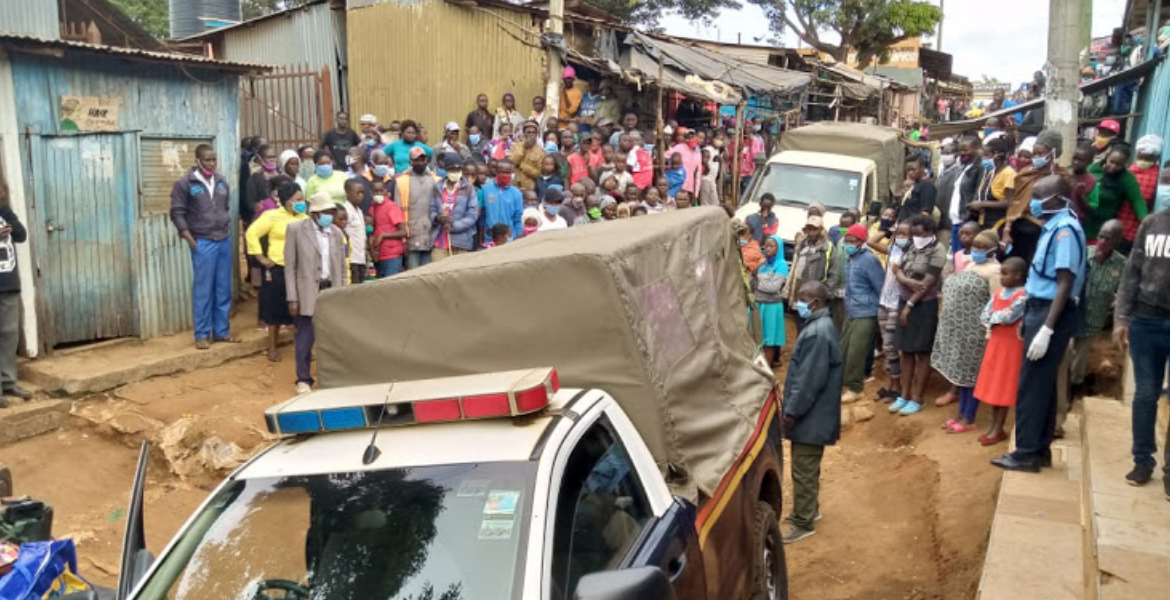 Police Scene Mystery of Nakuru Man Dragged from Bed, Fatally Shot by Intruders