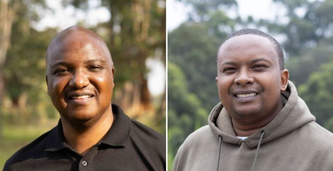Ronald Pfende, CFO d.light and Francis Nderitu, Founder and MD of Keep IT Cool Two Kenyan Firms Among 15 Global Finalists for Sh168 Million Earthshot Prize