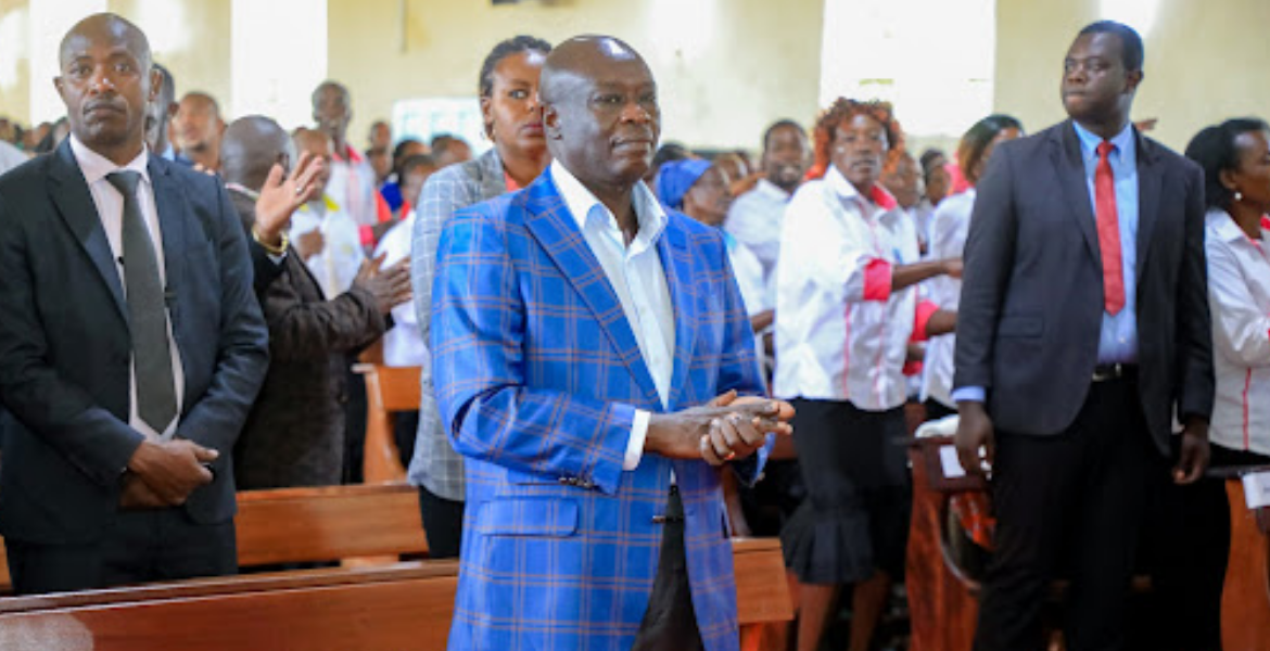 Deputy President Rigathi Gachagua Ruto and Impeached Gachagua Hold Separate Church Services