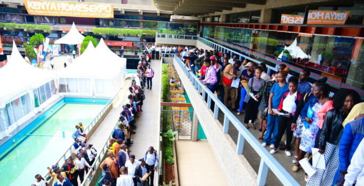 Kenyans Lining up for Jobs at KICC Labour CS Mutua Exposes Fraudulent Agents in Qatar Recruitment Scheme