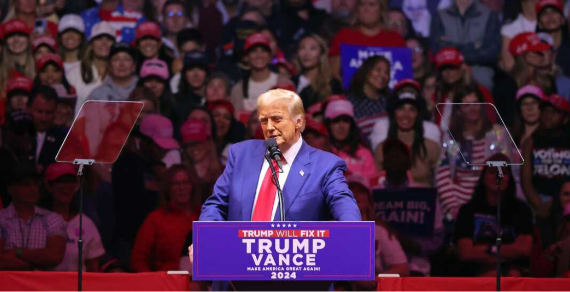 Former US President Donald Trump How Trump Intends to Handle Migration Crisis if Elected