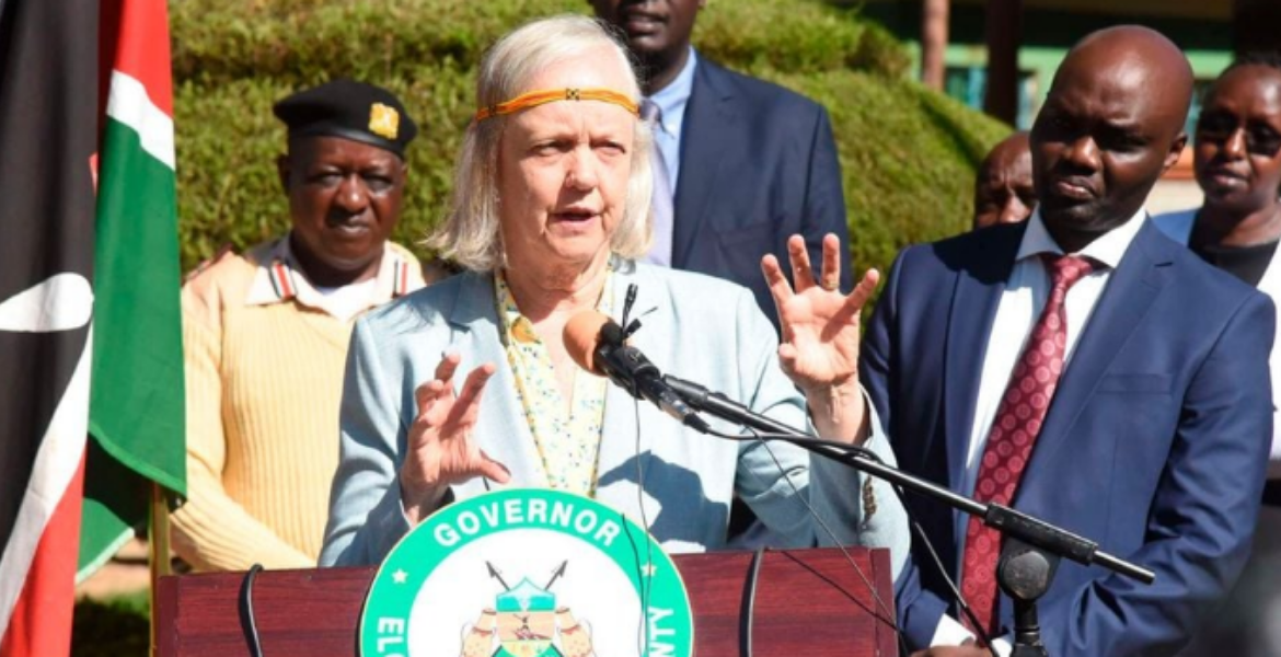 US Ambassador to Kenya Meg Whitman and Elgeyo Marakwet County Governor Wisley Rotich US Government to Support Revival of Cotton Farming in Kenya