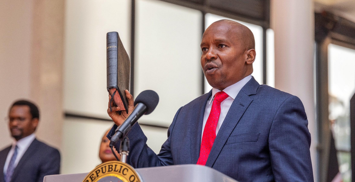 Interior CS Kithure Kindiki Why Court Lifted Orders Blocking Kindiki's Swearing-In