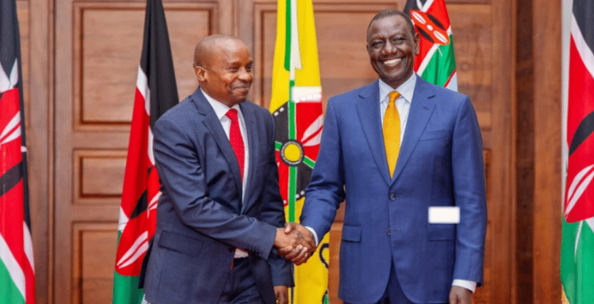Deputy President Kithure Kindiki and President William Ruto Ruto: My Reasons for Picking Kindiki as Deputy President