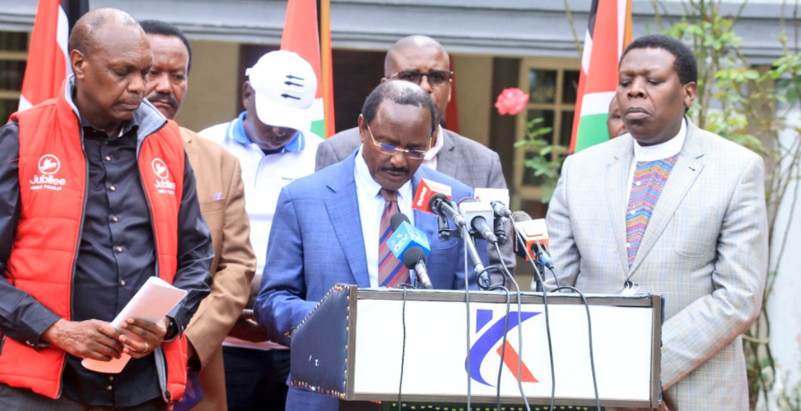 Wiper Leader Kalonzo Musyoka Kalonzo, Wamalwa Plan Exit from Azimio Coalition