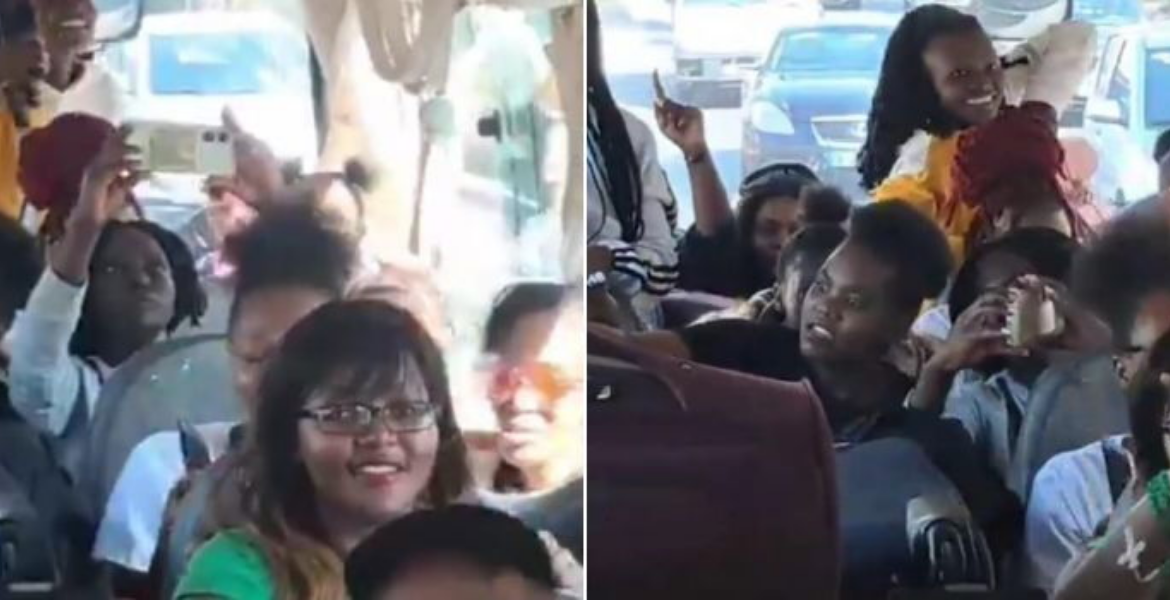 Kenyans Rescued From Lebanon Inside a Bus Joyful Homecoming: Kenyan Evacuees Arrive from War-Torn Lebanon as Rescue Efforts Continue