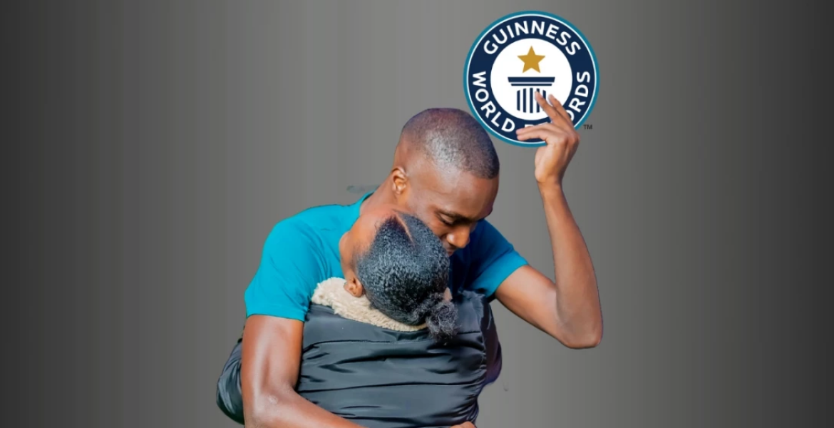 George Achoka Kenyan Man Aims to Break Guinness World Record for Most Hugs in 24 Hours