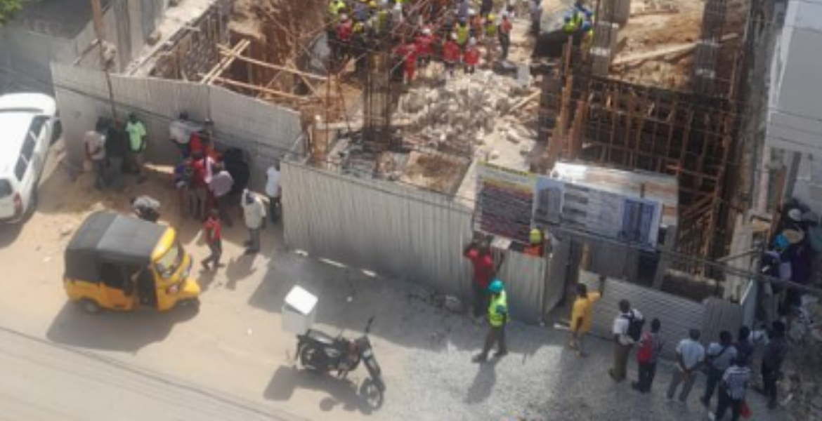 Majengo, Mombasa One Person Still Missing After Mombasa Building Crumbles During Construction