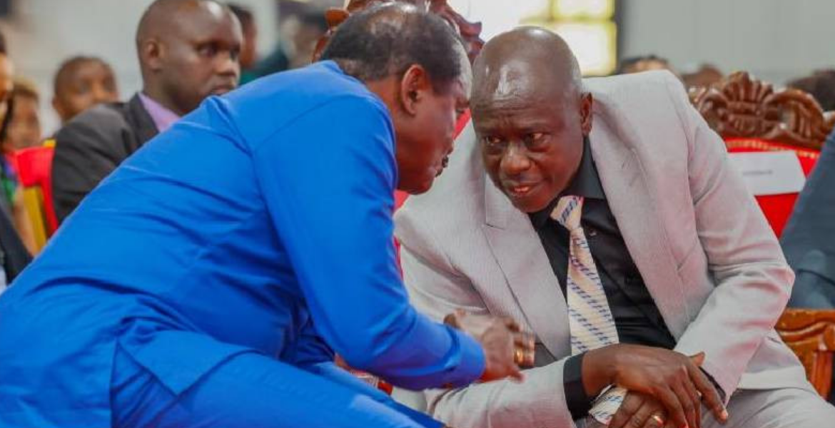 Wiper Leader Kalonzo Musyoka and Former DP Rigathi Gachagua Wiper Leader Opens Dialogue with Gachagua in Coalition Push