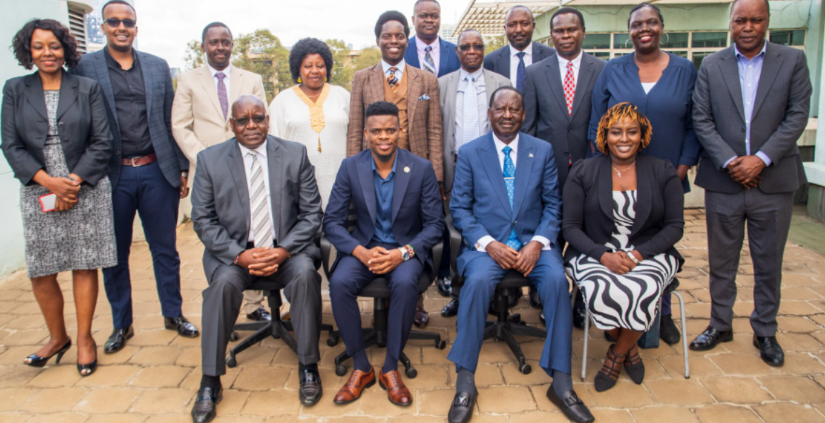 Former Prime Minister Raila Odinga During a Meeting With Representatives of Kenyans in the Diaspora Kenyan Diaspora Pushes for Political Voice as Remittances Hit Sh56.7B