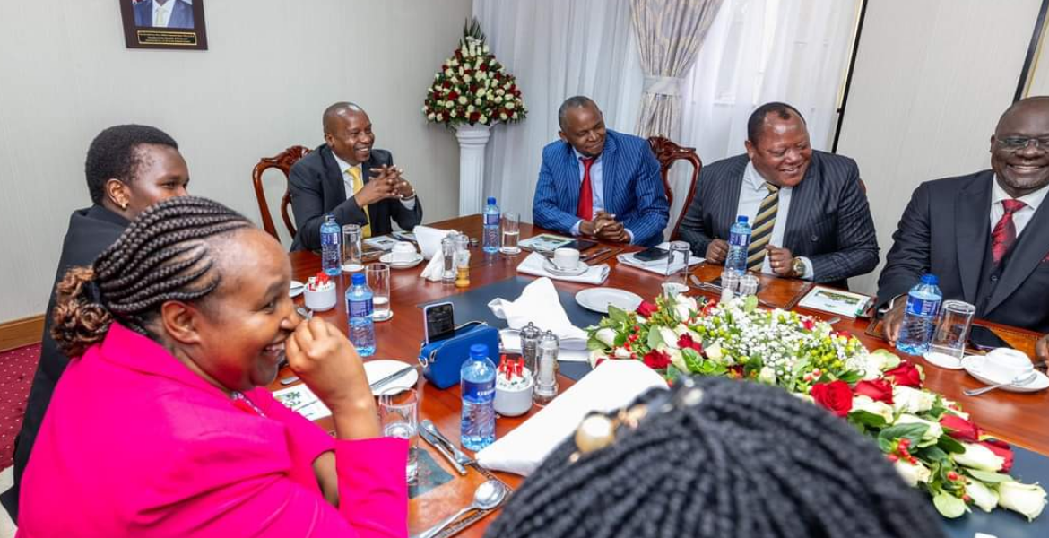 DP Kithure Kindiki Holding a Consultative Meeting With Some Members of the National Assembly Kindiki Summons MPs for Strategic National Consultation