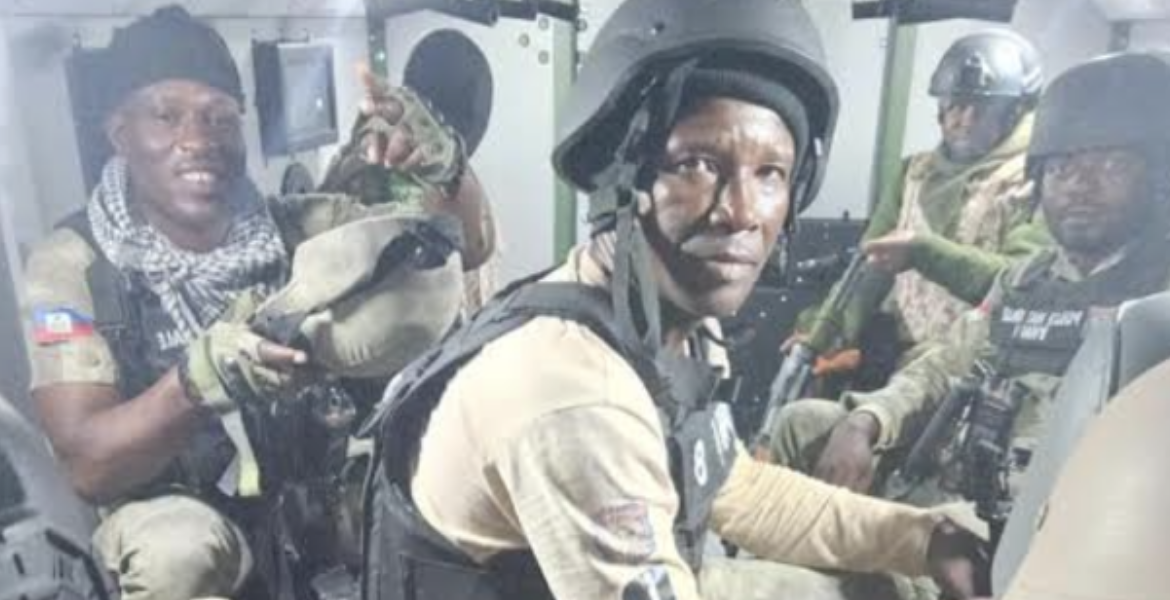 Kenya and Haitian troops Kenya, Haiti Forces Demolish Barbecue's Gang Headquarters