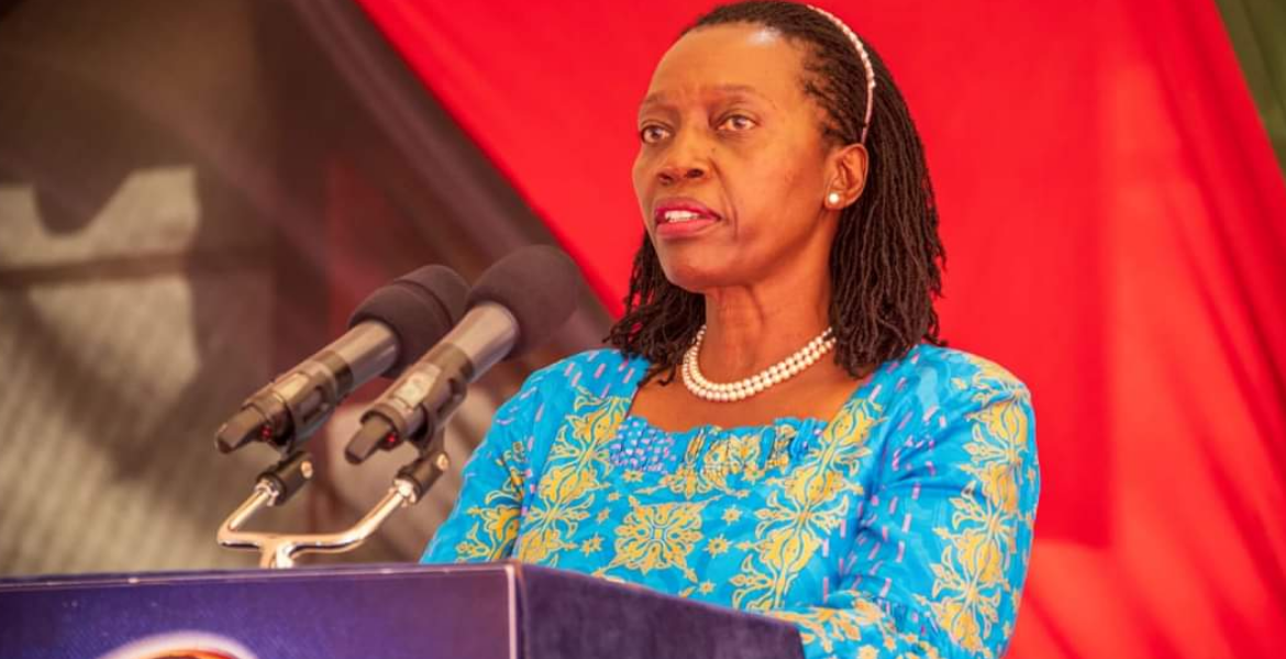 NARC-Kenya Party Leader Martha Karua Martha Karua Declares Presidential Bid for 2027 Elections