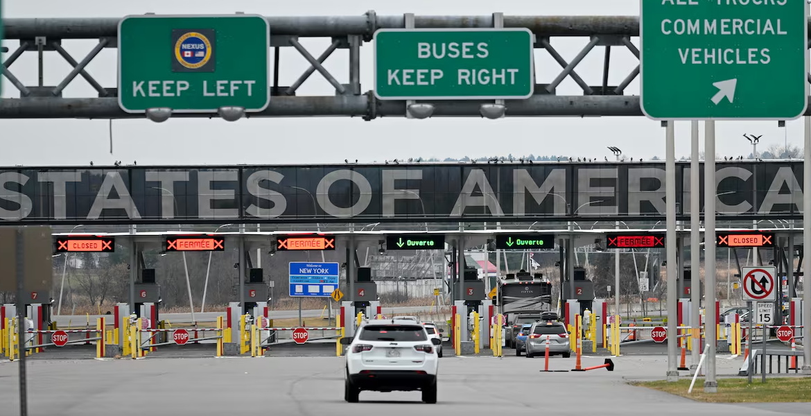 Saint-Bernard-de-Lacolle, in Canada How Canada Prepares Border for Potential US Immigrant Surge