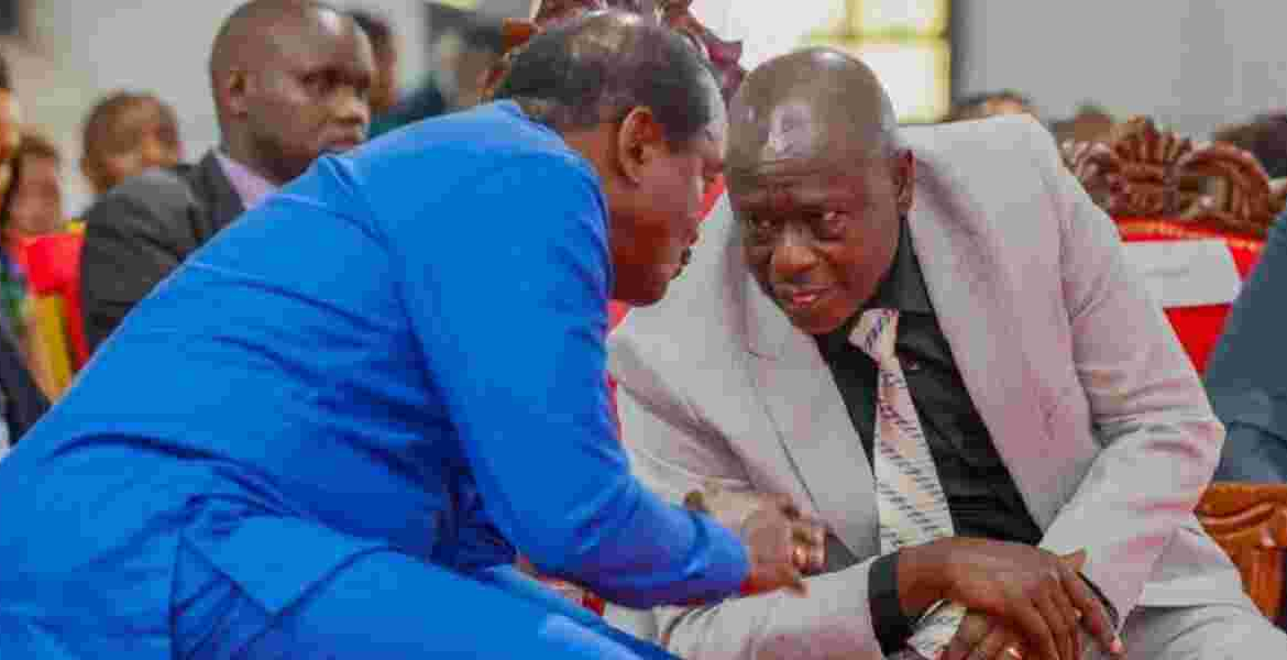 Wiper Leader Kalonzo Musyoka and Former DP Rigathi Gachagua Gachagua Calls for Ukambani Voter Base Expansion to Support Kalonzo's 2027 Presidential Bid