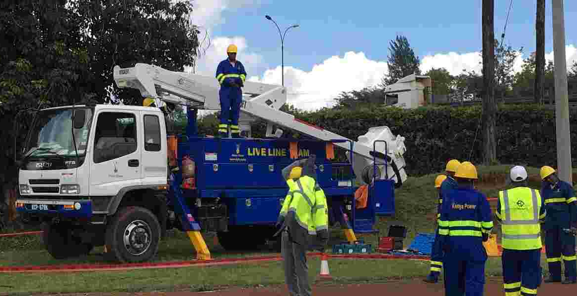 Kenya Power Technicians Energy CS Wandayi Pledges Enhanced Power Restoration After Nationwide Blackout