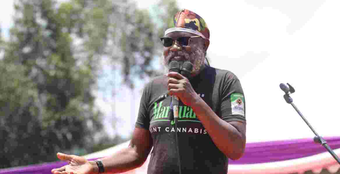 Roots Party leader George Wajackoyah Biblical Burning Bush or Cannabis? Wajackoyah's Controversial Religious Marijuana Interpretation