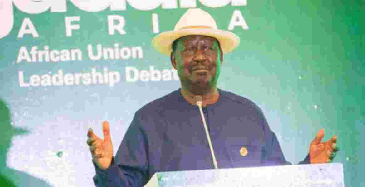Former Prime Minister Raila Odinga Raila Odinga Arrives in Addis Ababa for AUC debate