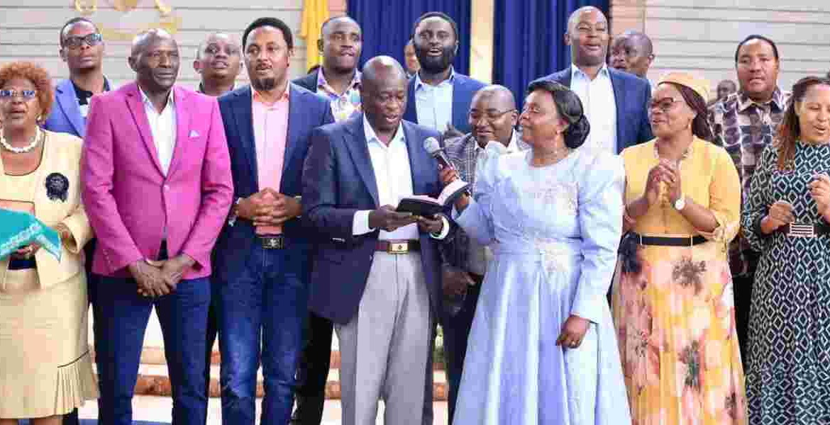Former Deputy President Rigathi Gachagua Gachagua Allies Challenge Government Over Mt. Kenya Region Alcohol Controls