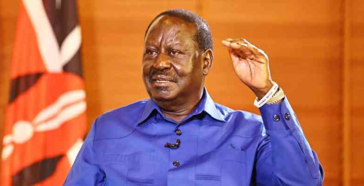 ODM leader Raila Odinga Raila Raises Alarm Over Kenya's Abduction Crisis