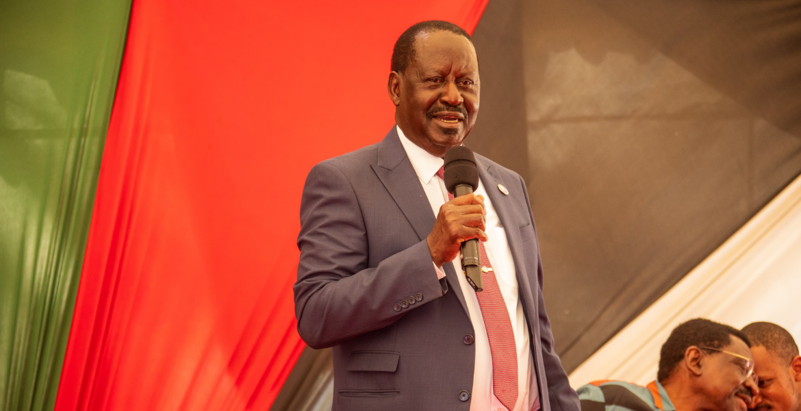 Former Prime Minister Raila Odinga Odinga Frames 2025 as Year of Decision for Kenya