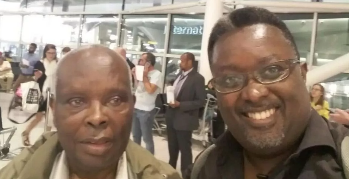Kaz With his dad Titus Metropolitan Hospital Releases Body After Family Settles Sh 8M Bill with Land Title