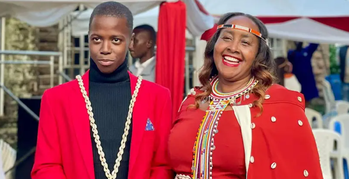 Bradley Kibet and his Mom From Australia to Kenya: 13-Year-Old Bradley Kibet Completes Kalenjin Manhood Ritual