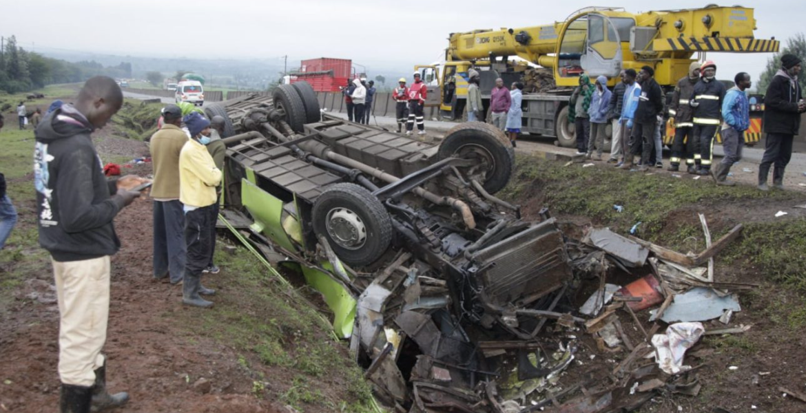 Accident Kenya Loses 13 Lives Daily to Road Accidents, New Report Shows