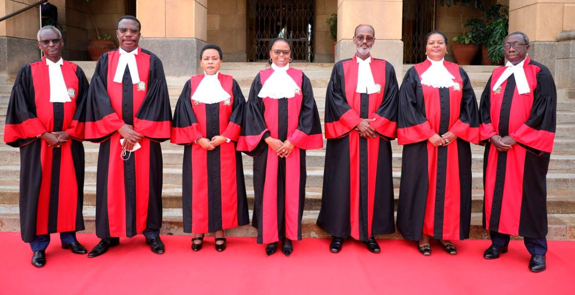Supreme Court Judges 13 Lawyers Seek Removal of Kenya's Top Judges Following Practice Ban