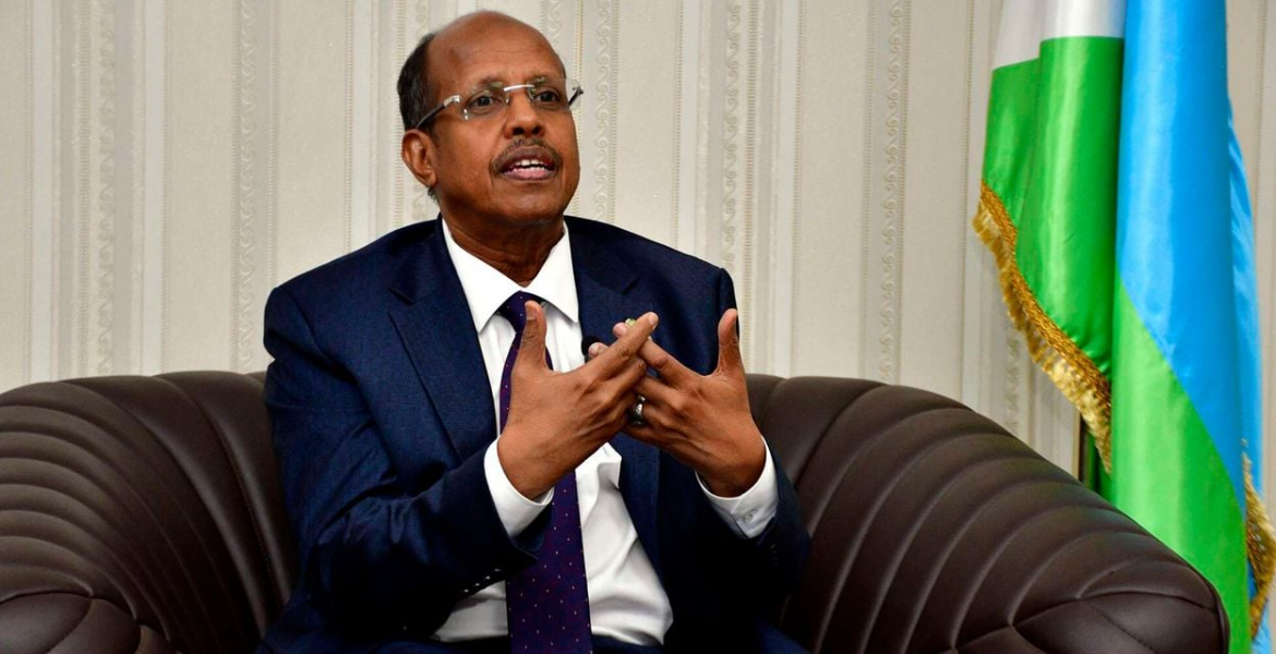 Djibouti Minister of Foreign Affairs and International Cooperation Mahmoud Ali Youssouf Djibouti’s Foreign Minister Mahmoud Youssouf Beats Raila to Win AUC Chair Race