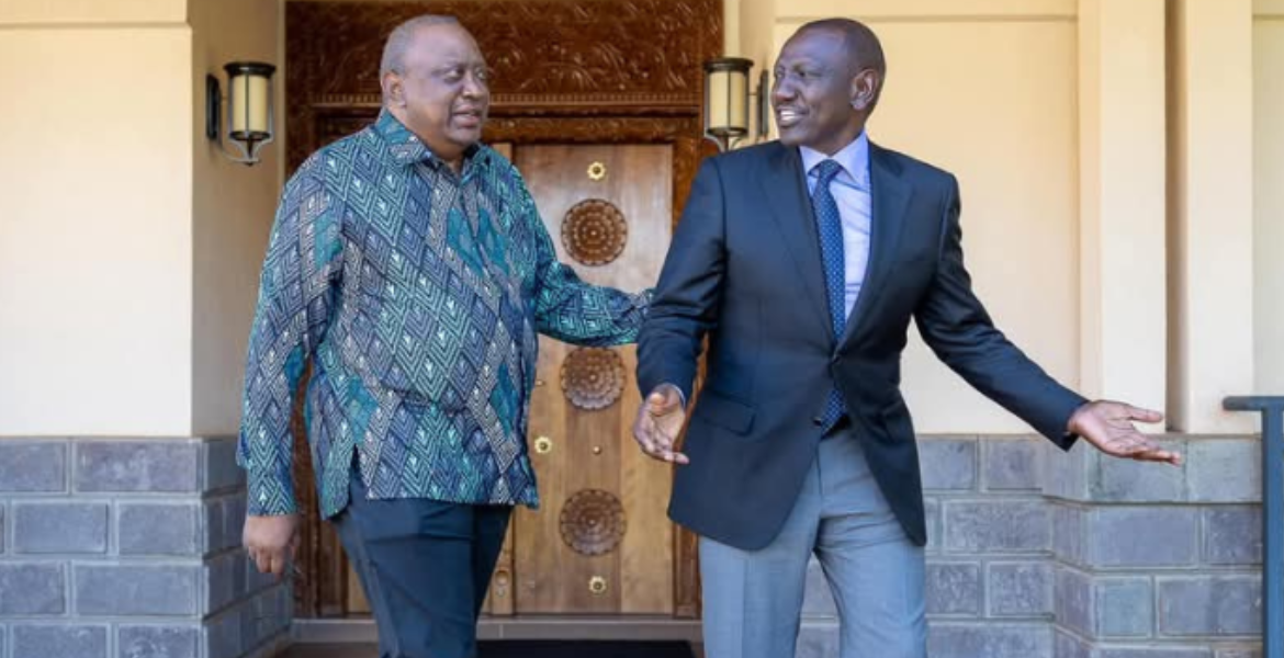 Former President Uhuru Kenyatta and President William Ruto Hackers Expose President Ruto and Kenyatta Family Holdings