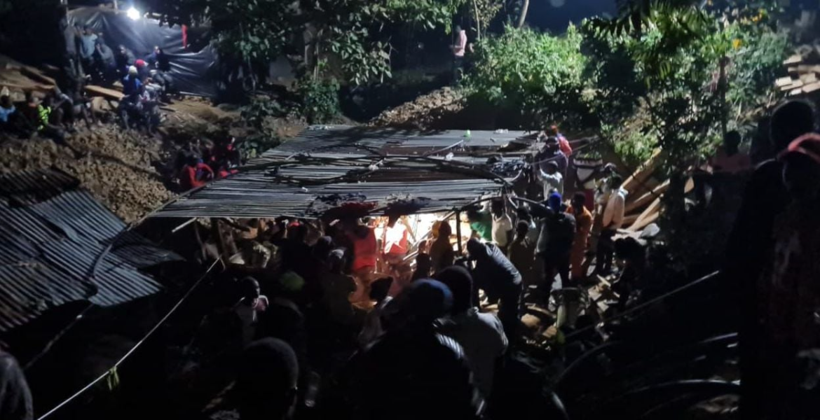 Gold Mine 12 Trapped as Gold Mine Collapses in Kakamega