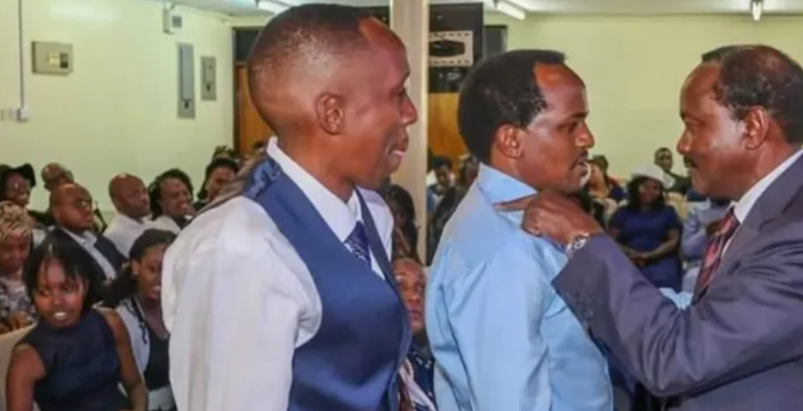 Wiper Leader Kalonzo Musyoka MP Sudi Questions Kalonzo Musyoka Over Viral Photo With Late PA's Son in Kitui