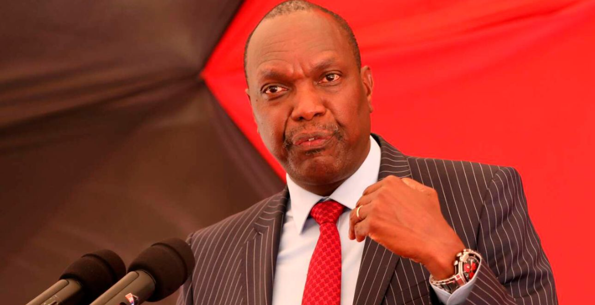Jubilee Secretary General Jeremiah Kioni Mount Kenya Leaders Clash Over Political Loyalty as Kindiki Challenges Former DP Gachagua