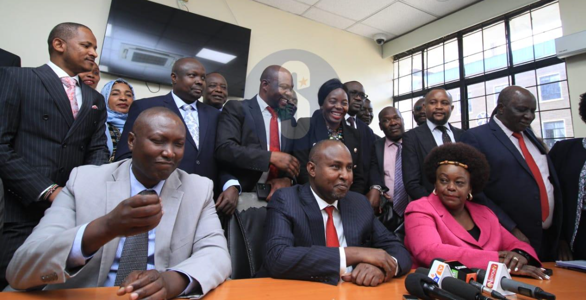 Minority Leader Junet Mohamed Junet Announces Azimio's Withdrawal from House Business Committee