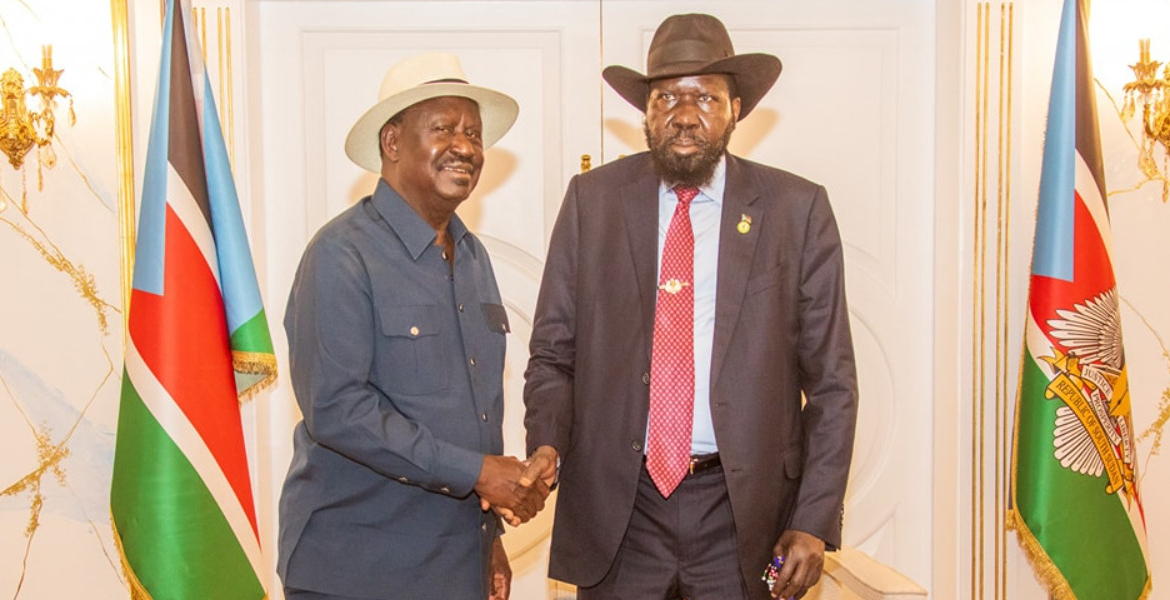 Former Prime Minister Raila Odinga and South Sudan President Salva Kiir Juba Mediation: Can Raila Restore Kenya's Regional Diplomatic Standing?