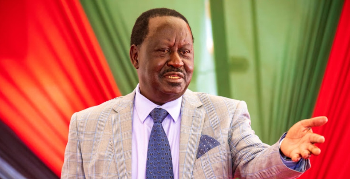 Former Prime Minister Raila Odinga Raila Odinga Walks Political Tightrope in Controversial Deal with President Ruto