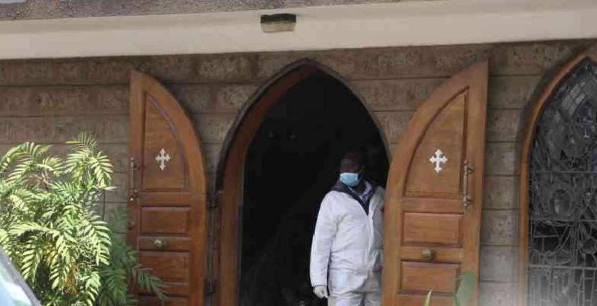 Entrance of Lee Funeral Home Missing Heart Case of Former Nairobi Police Chief to Resume in Court July 22
