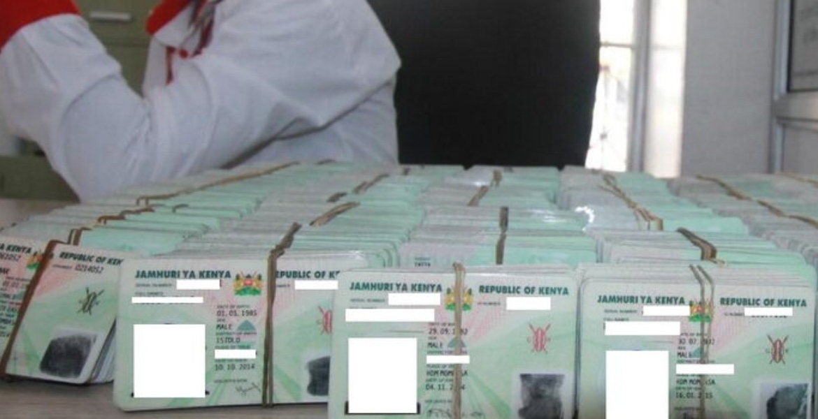 Uncollected National Identity Cards (IDs) Kenya Eliminates ID Application Fees, Introduces Stricter Verification Requirements Nationwide