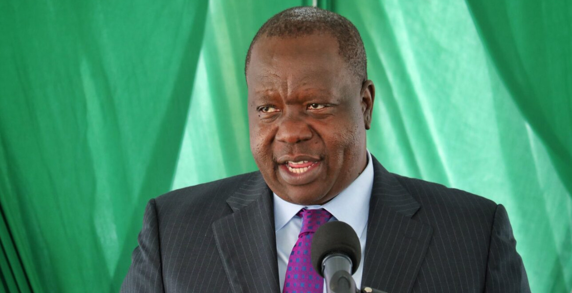 Former Interior Secretary Fred Matiang'i Matiang'i to Begin Presidential Campaign with Major Nairobi Rally in May