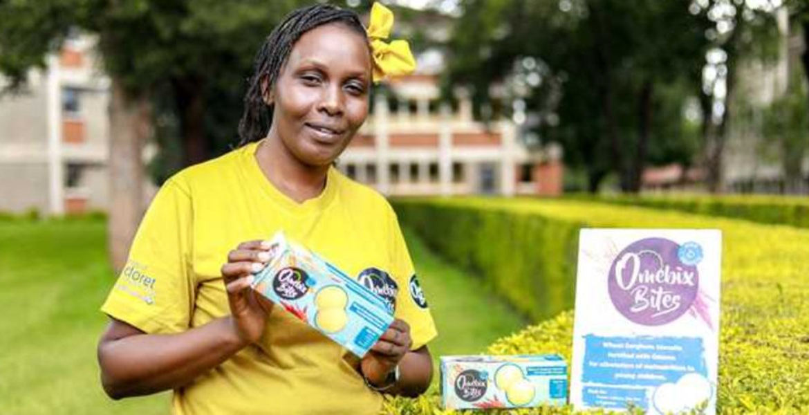 Lecturer Esther Ateka Kenyan Lecturer Develops Omena-Based Biscuit to Combat Childhood Malnutrition